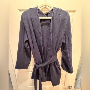 Banana Republic Textured Knit Belted Sweater Coat